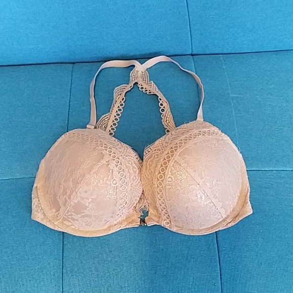 Victoria's Secret Other - Like New 34dd VS Racerback Nude Shimmer Eyelash…